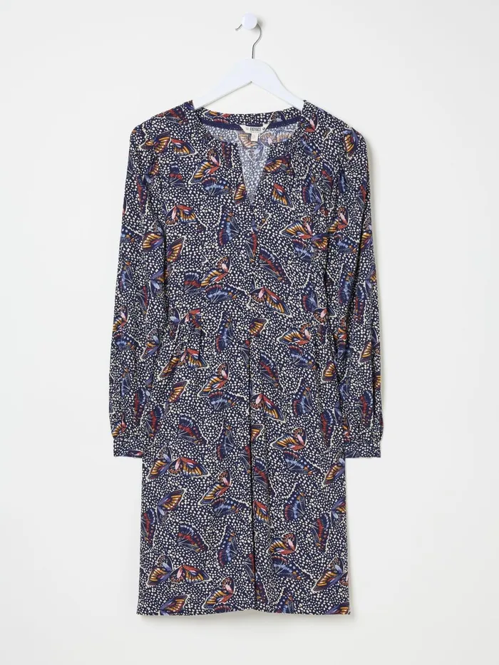 Fat Face Dresses Anona Dark Navy Swing Dress 8211 Women