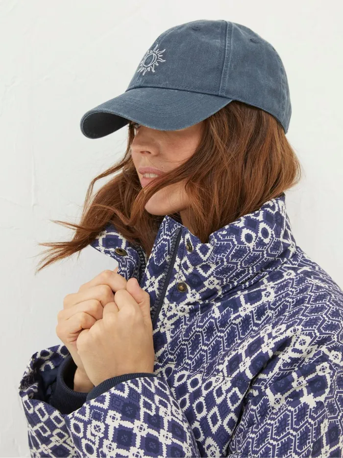 Fat Face Hats Embroidered Sun Cap Blue Embroidered Sun Cap 8211 Women
