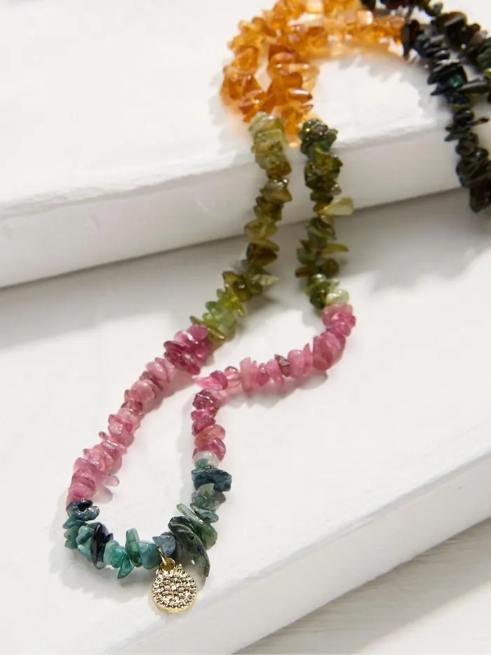 Fat Face Jewellery Multi Stone Necklace 8211 Women