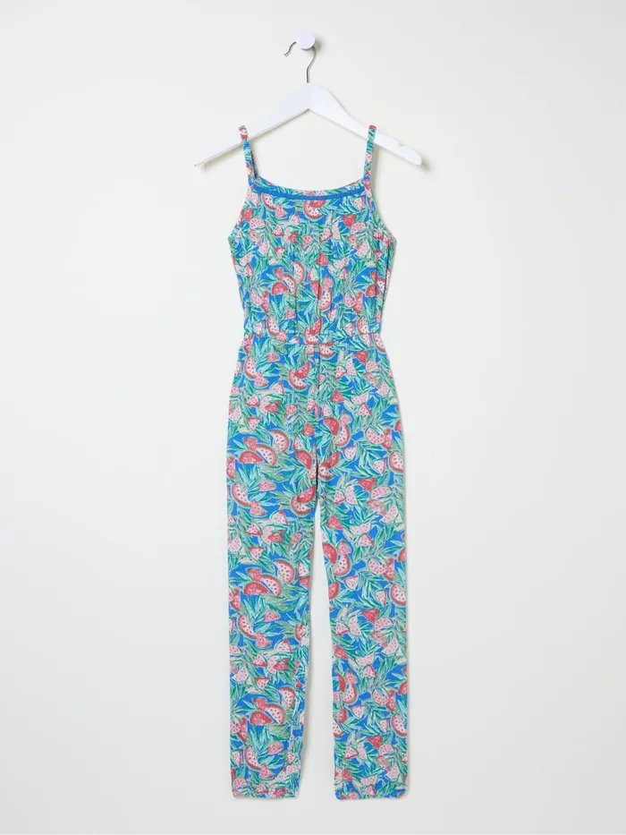 Fat Face Jumpsuits and Playsuits Blue Paisley Print Jumpsuit 8211 Kids