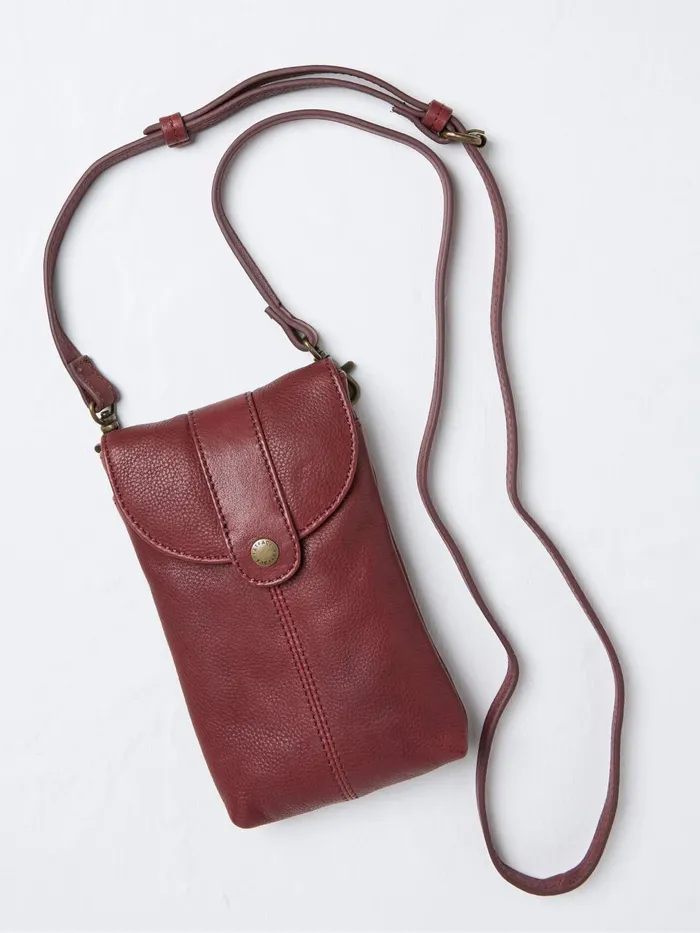 Fat Face Phone Bags Clara Purple Phone Bag 8211 Women