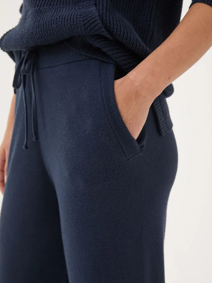 Fat Face Pyjamas and Nightwear Blue Navy Knitted Wide Leg Pyjamas 8211 Women