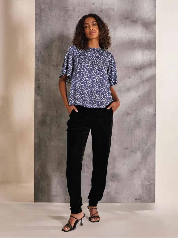 Fat Face Shirts and Blouses Alba Blue Mark Make Top 8211 Women