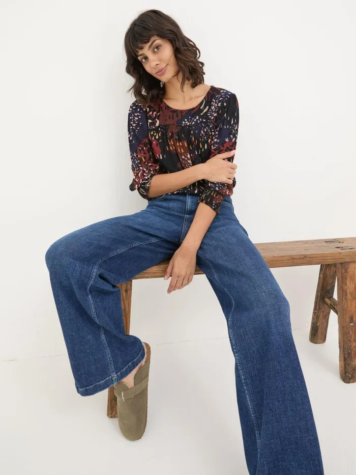 Fat Face Shirts and Blouses Multi Shelly Animal Blouse 8211 Women Fat Face Shirts and Blouses Multi Shelly Animal Blouse 8211 Women