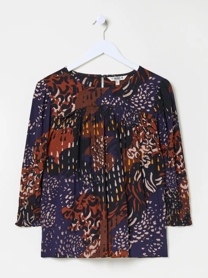 Fat Face Shirts and Blouses Multi Shelly Animal Blouse 8211 Women Fat Face Shirts and Blouses Multi Shelly Animal Blouse 8211 Women
