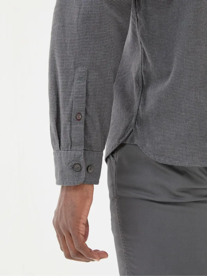 Fat Face Shirts Dark Grey Tadlow Puppytooth Shirt 8211 Men