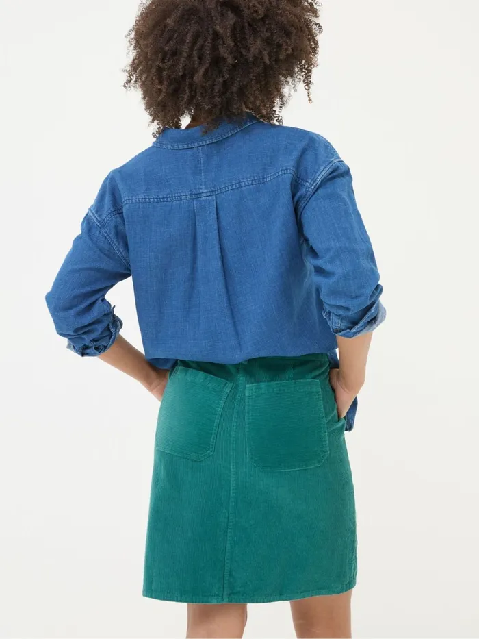 Fat Face Skirts Chesil Green Cord Skirt 8211 Women