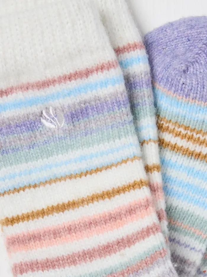 Fat Face Socks and Tights Multi Colour Stripe Supersoft Socks 8211 Women