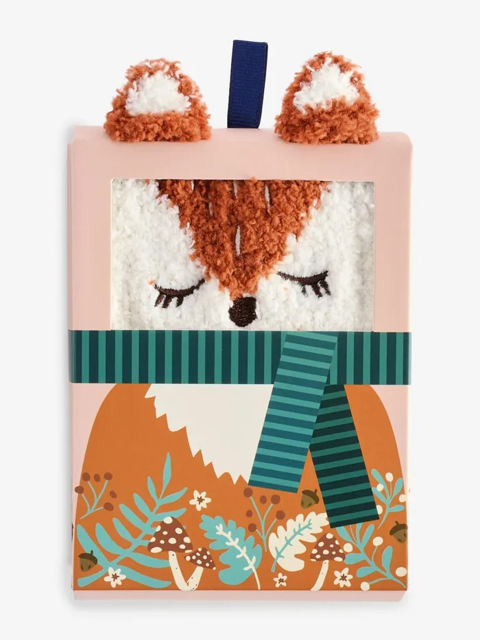 Fat Face Socks and Tights Orange Fox Socks In Box 8211 Women