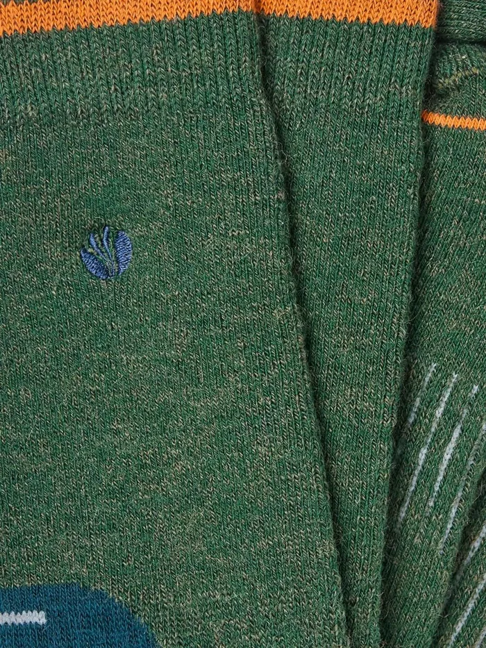 Fat Face Socks Green Walking Socks 8211 Men