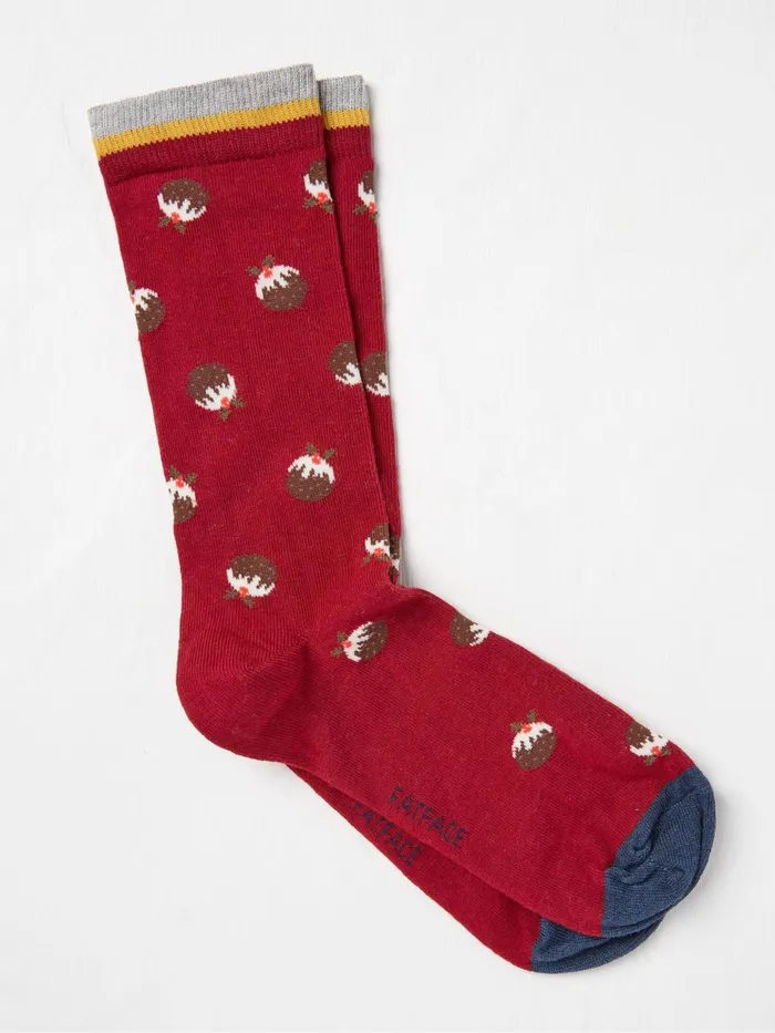 Fat Face Socks Red Pudding Socks 8211 Men