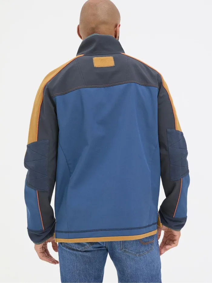 Fat Face Sweatshirts and Hoodies Airlie Navy Blue Panel Sweatshirt 8211 Men