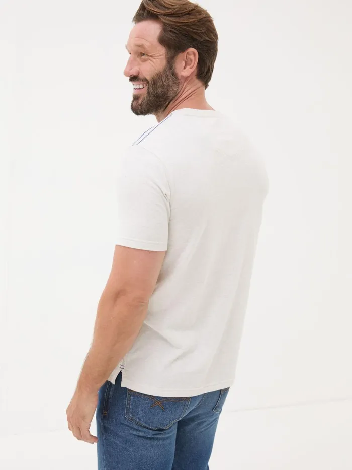 Fat Face TShirts Natural Whale Hello There TShirt 8211 Men Fat Face TShirts Natural Whale Hello There TShirt 8211 Men