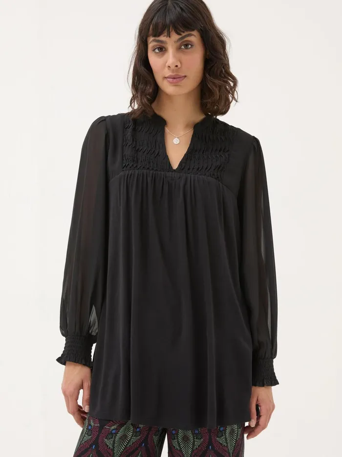Fat Face Tops and TShirts Kim Black Tunic 8211 Women
