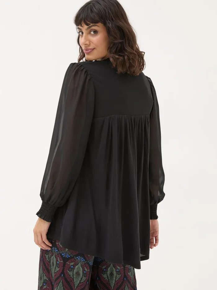 Fat Face Tops and TShirts Kim Black Tunic 8211 Women