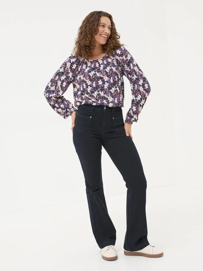 Fat Face Tops and TShirts Lily Multi Floral Top 8211 Women