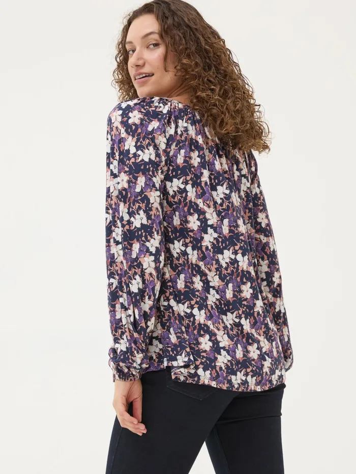 Fat Face Tops and TShirts Lily Multi Floral Top 8211 Women Fat Face Tops and TShirts Lily Multi Floral Top 8211 Women