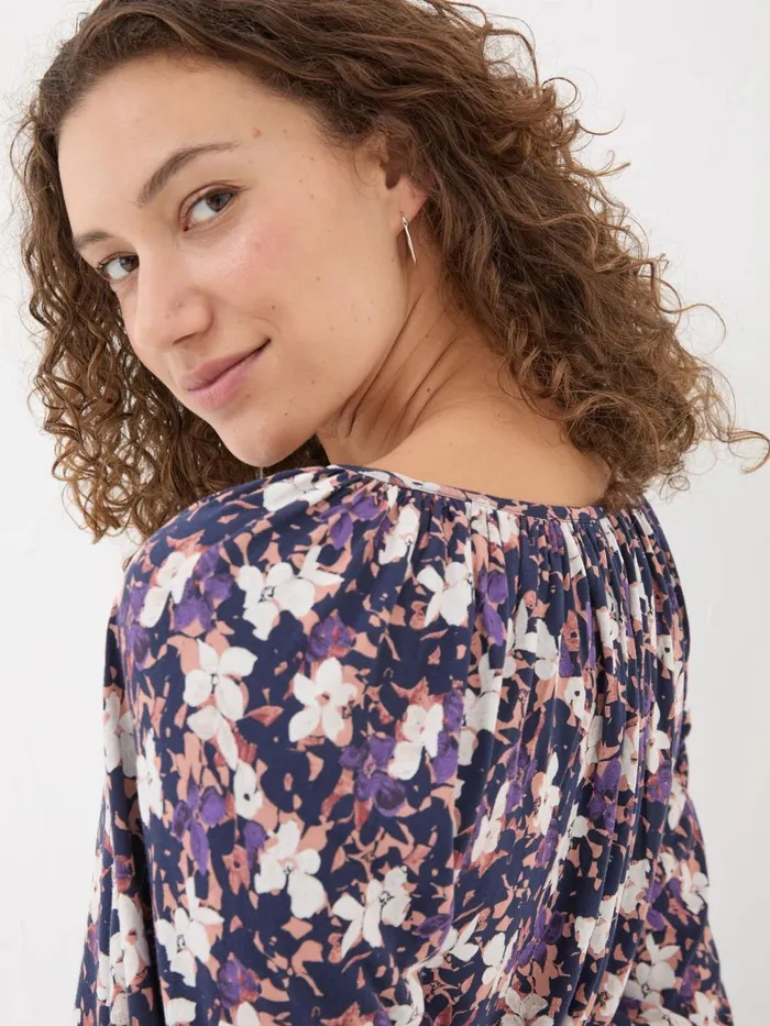Fat Face Tops and TShirts Lily Multi Floral Top 8211 Women Fat Face Tops and TShirts Lily Multi Floral Top 8211 Women
