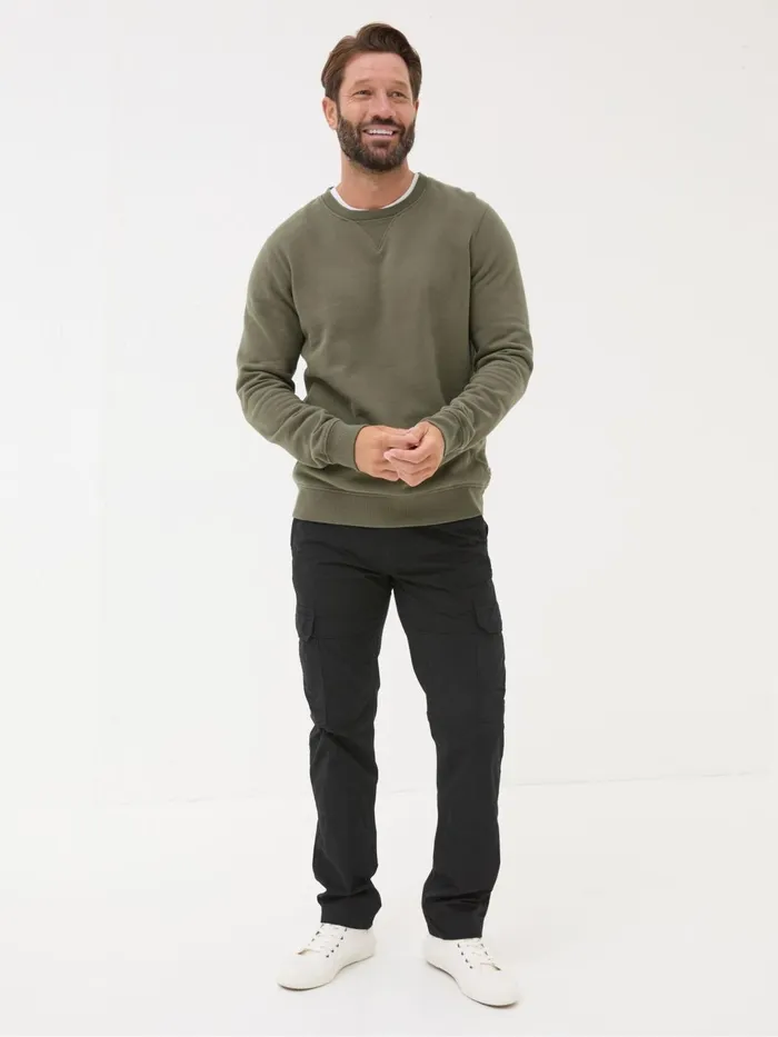 Fat Face Trousers and Chinos Breakyard Black Cargo Trousers 8211 Men