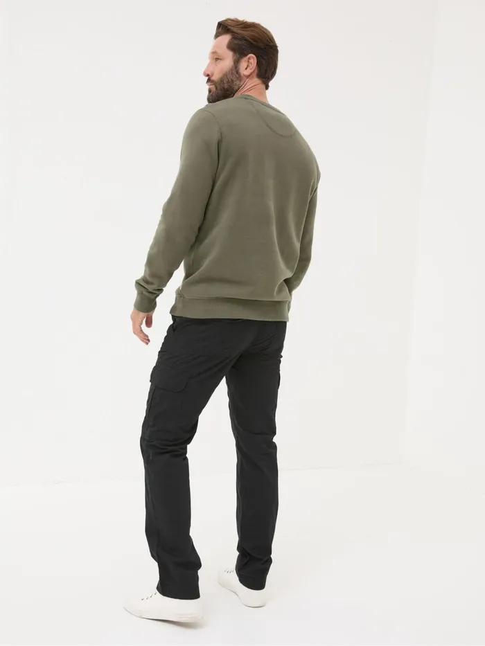 Fat Face Trousers and Chinos Breakyard Black Cargo Trousers 8211 Men