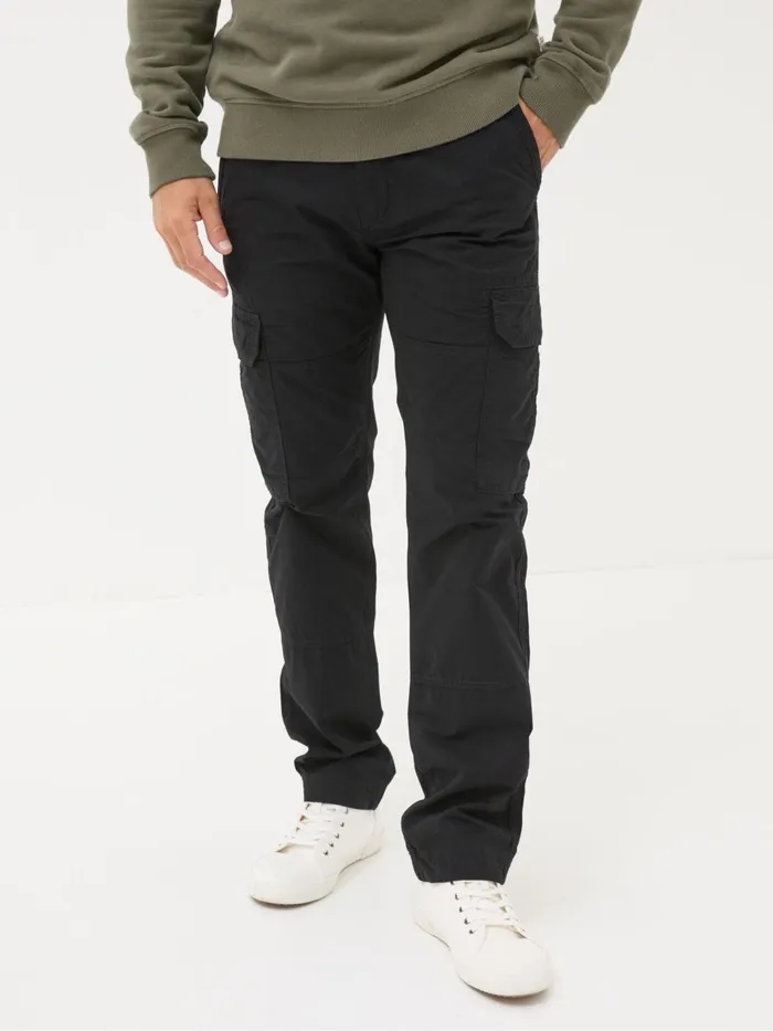 Fat Face Trousers and Chinos Breakyard Black Cargo Trousers 8211 Men