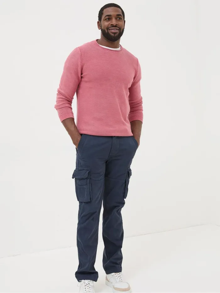Fat Face Trousers and Chinos Breakyard Blue Cargo Trousers 8211 Men