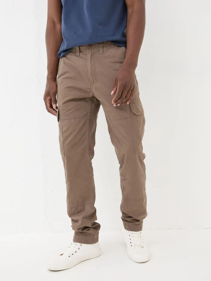 Fat Face Trousers and Chinos Bude Brown Cargo Trousers 8211 Men