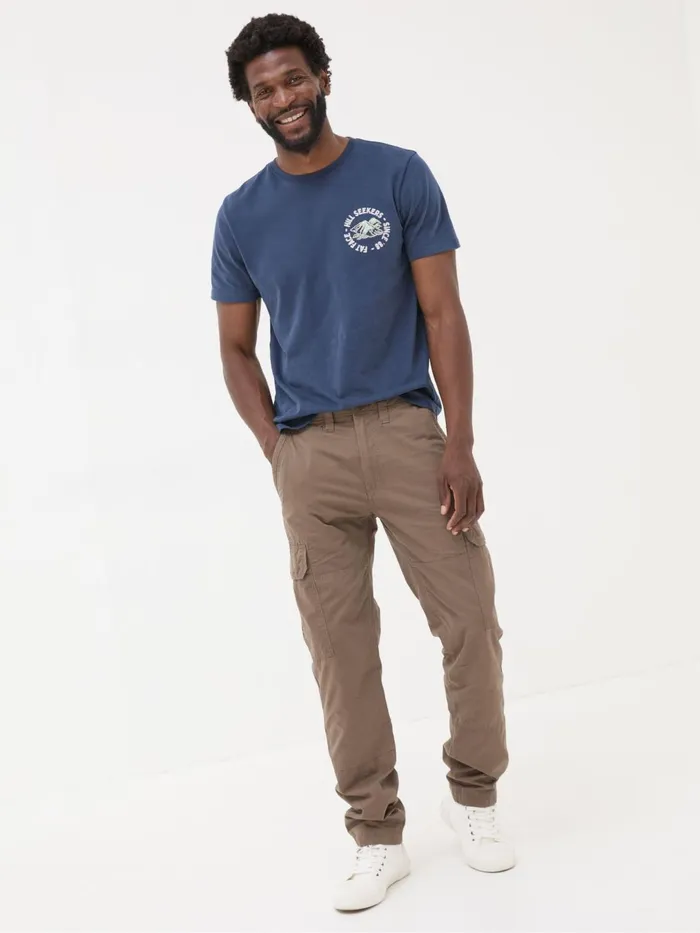 Fat Face Trousers and Chinos Bude Brown Cargo Trousers 8211 Men