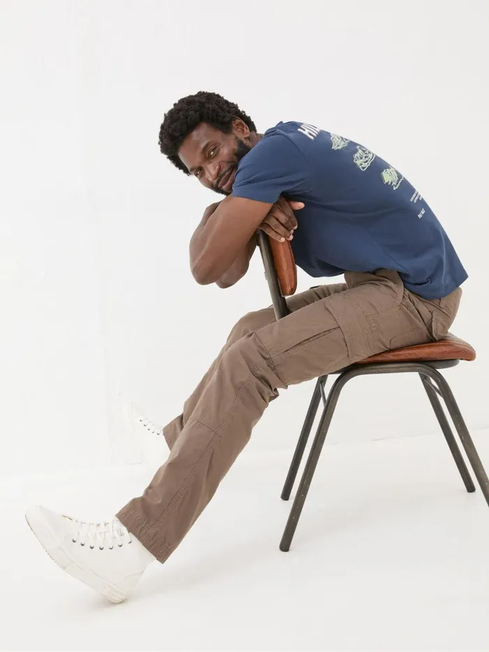 Fat Face Trousers and Chinos Bude Brown Cargo Trousers 8211 Men