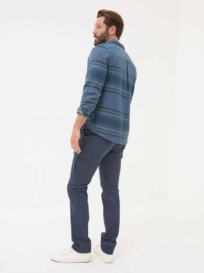 Fat Face Trousers and Chinos Mawes Blue Navy Cargo Trousers 8211 Men