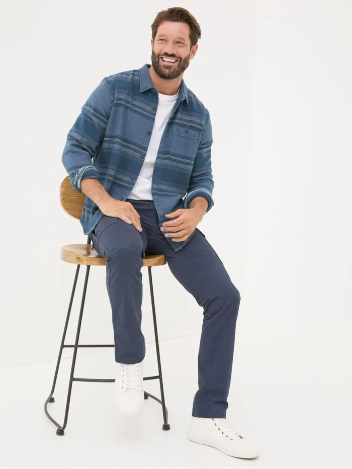 Fat Face Trousers and Chinos Mawes Blue Navy Cargo Trousers 8211 Men