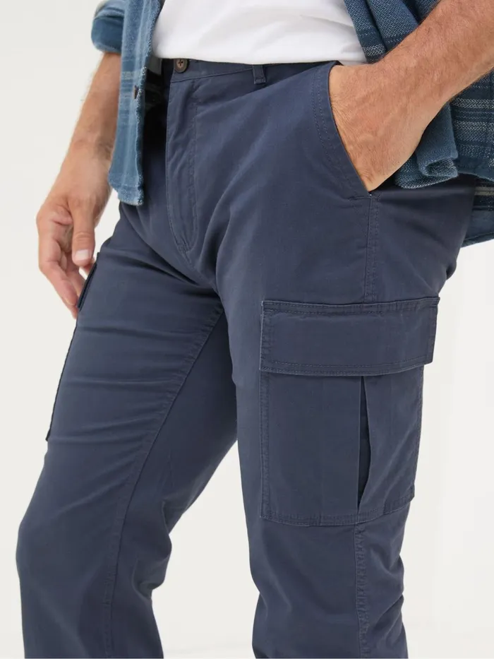 Fat Face Trousers and Chinos Mawes Blue Navy Cargo Trousers 8211 Men