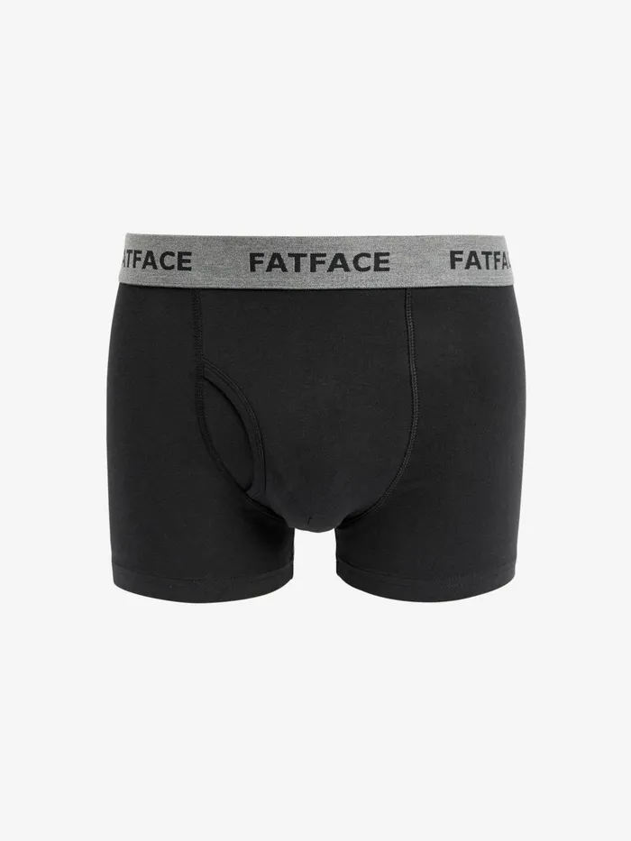 Fat Face Underwear Grey Stripe Classic Cotton Boxer 3 Pack 8211 Men