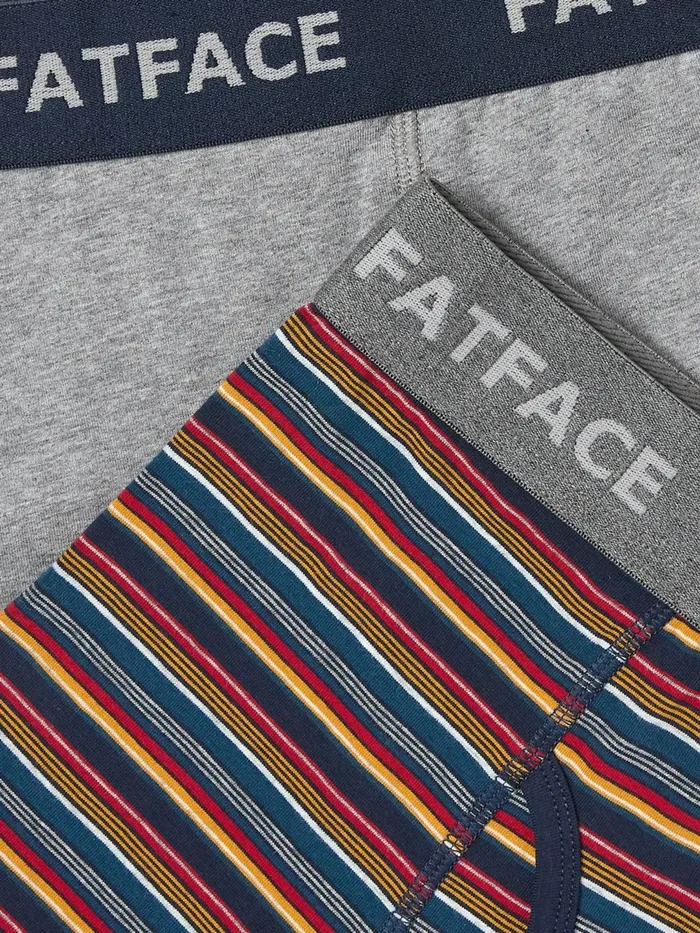 Fat Face Underwear Navy Whistler Stripe Boxers 2 Pack 8211 Men Fat Face Underwear Navy Whistler Stripe Boxers 2 Pack 8211 Men
