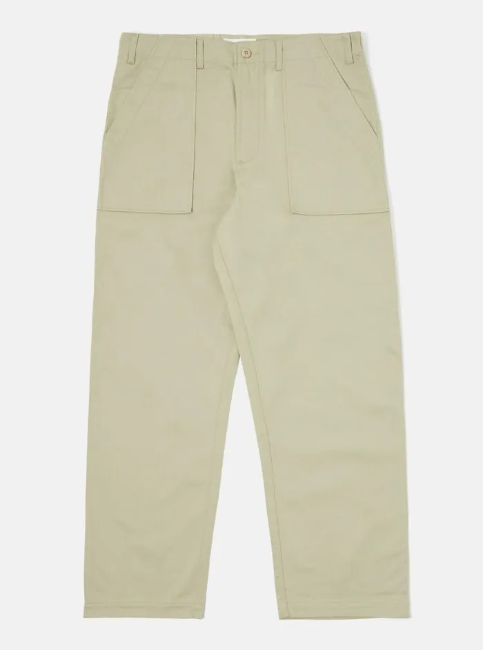 Fatigue Pant In Stone Twill Men Universal Works Trousers