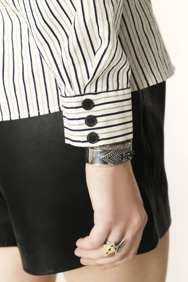 FeliciaRaglan Sleeve Shirt Clothing Baandsh Tops and Shirts