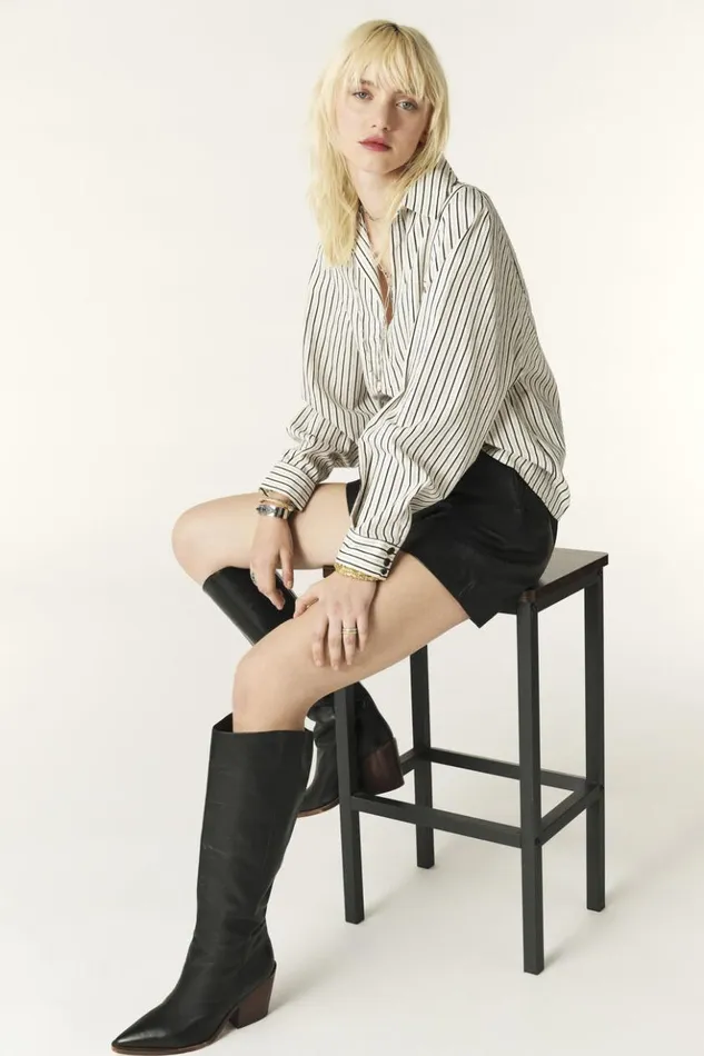 FeliciaRaglan Sleeve Shirt Clothing Baandsh Tops and Shirts