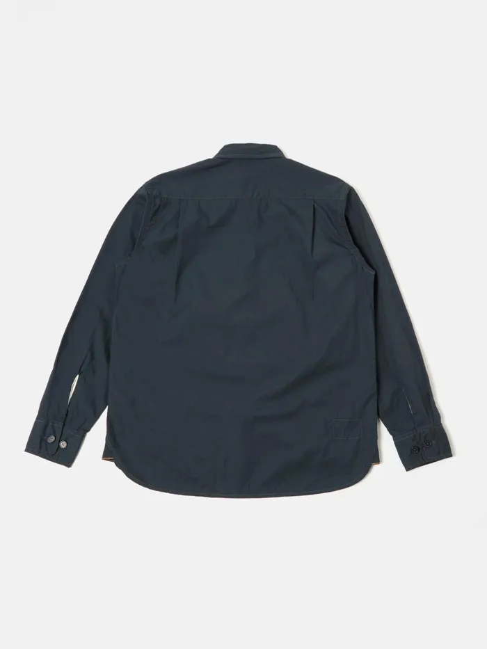 Field Shirt In Navy Broad Cloth Men Universal Works Overshirts