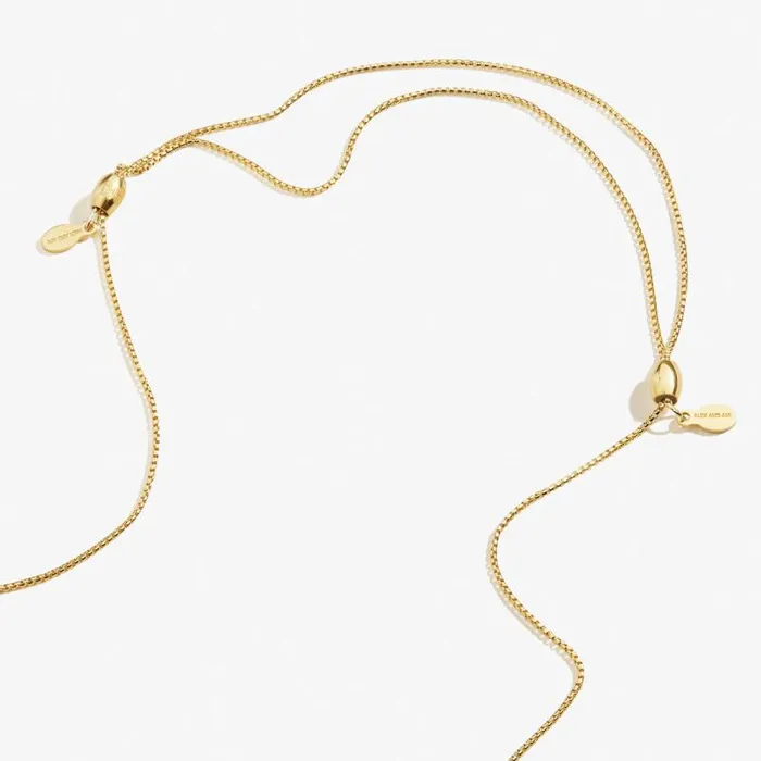 Fine Jewelry Women Alex And Ani Adjustable Length Bead Chain Necklace Sterling Silver