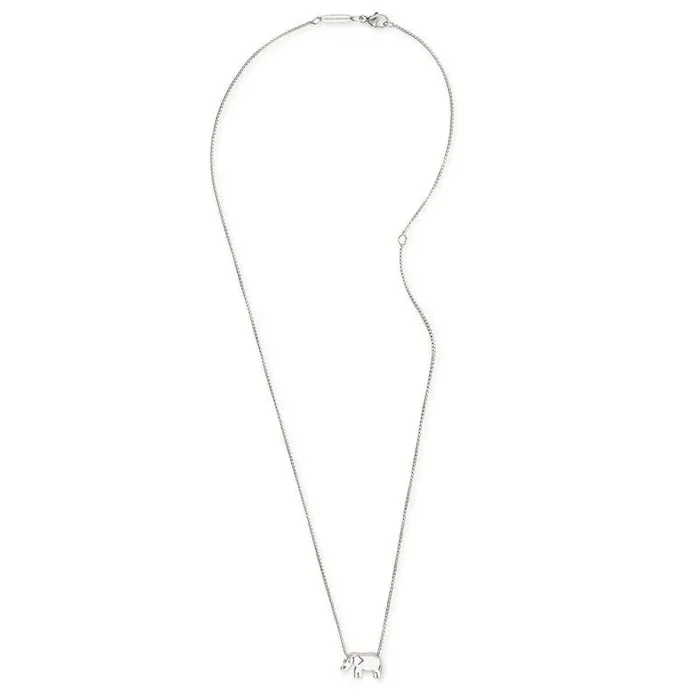 Fine Jewelry Women Alex And Ani Elephant Necklace Sterling Silver