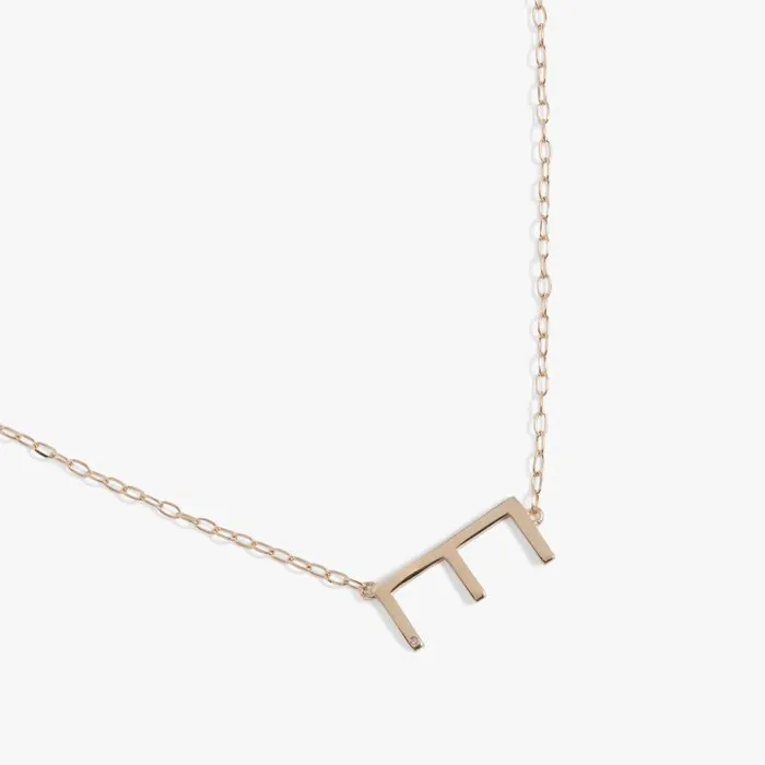 Fine Jewelry Women Alex And Ani Initial E Precious Elongated Necklace 14kt Gold Over 925 Sterling Silver