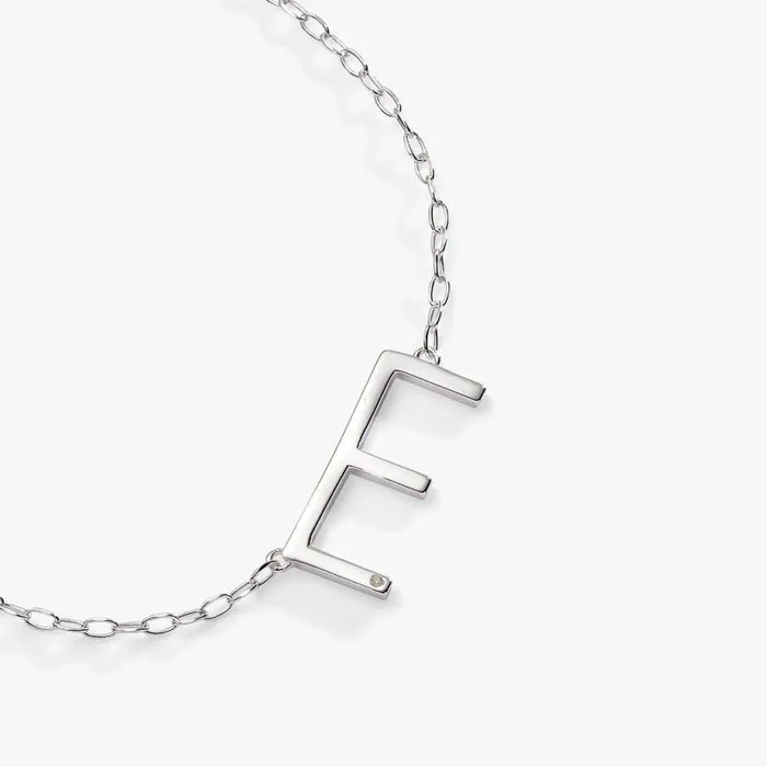 Fine Jewelry Women Alex And Ani Initial E Precious Elongated Necklace 14kt Gold Over 925 Sterling Silver