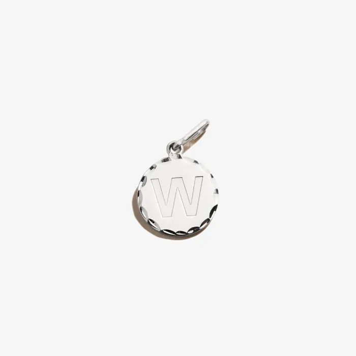 Fine Jewelry Women Alex And Ani Initial W Charm Sterling Silver