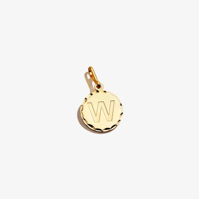Fine Jewelry Women Alex And Ani Initial W Charm Sterling Silver