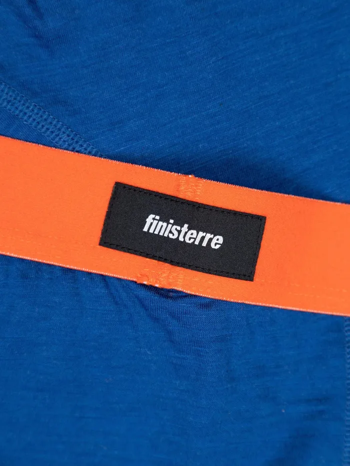 Finisterre Base Layers and Underwear Men Eddy 20 Merino Wool Boxers Atlanticflame
