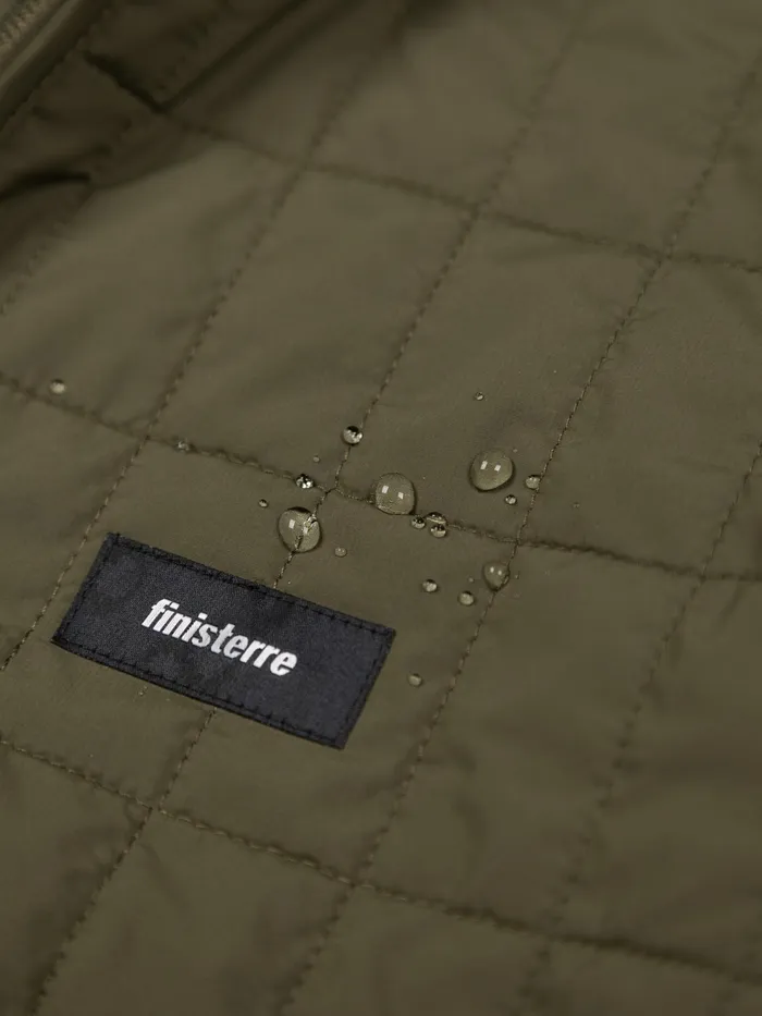 Finisterre Jackets and Coats Men Firecrest Hooded Jacket Olive