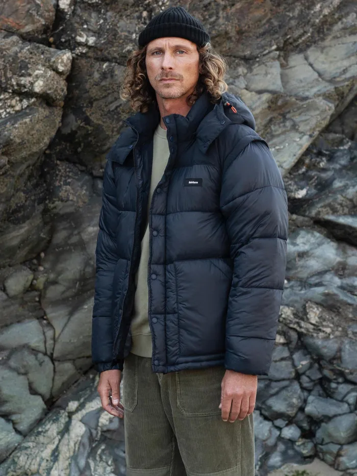 Finisterre Jackets and Coats Men Stratos Modular Jacket Navy