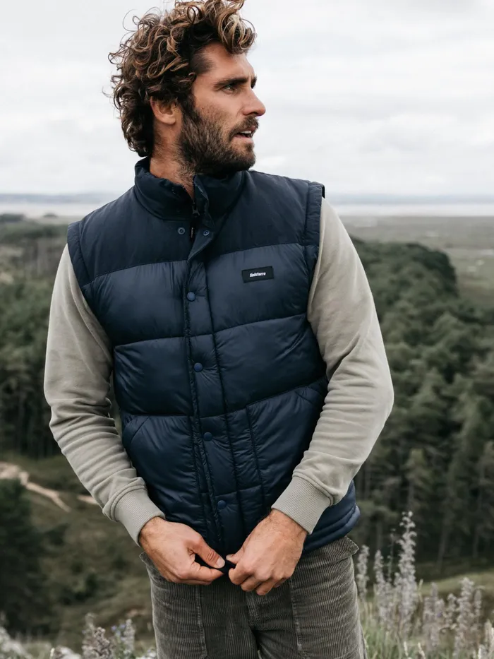 Finisterre Jackets and Coats Men Stratos Modular Jacket Navy