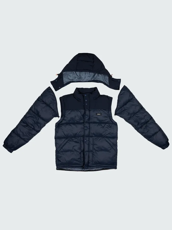 Finisterre Jackets and Coats Men Stratos Modular Jacket Navy