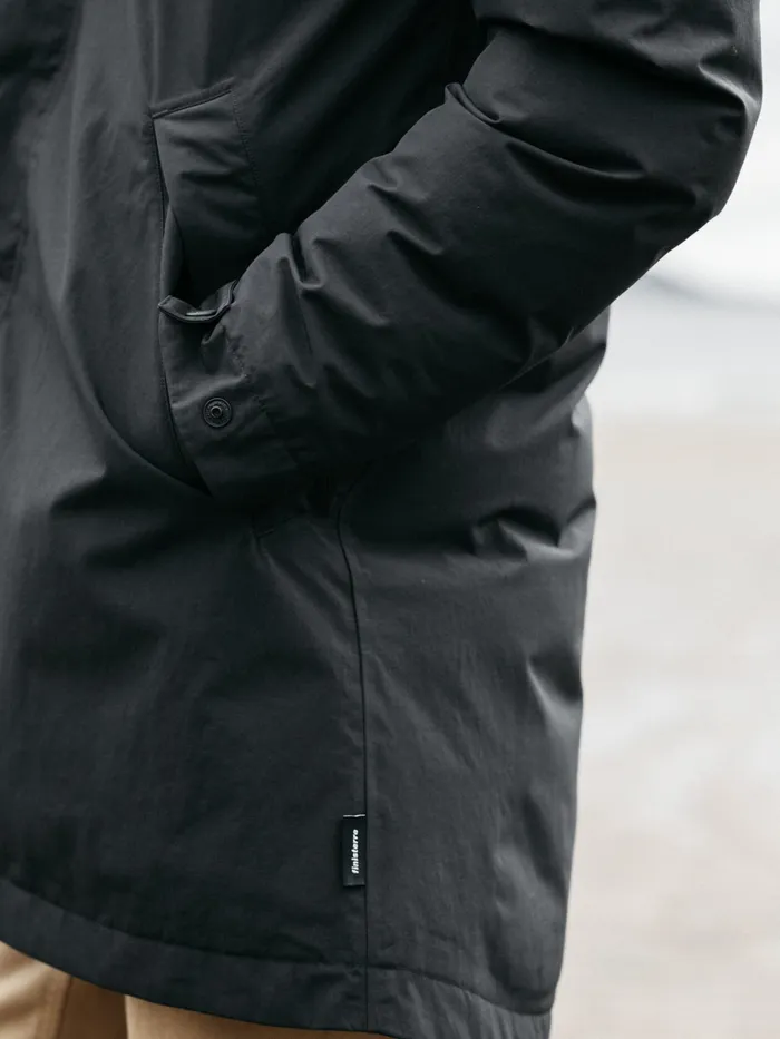 Finisterre Jackets and Coats Women Caelus Waterproof Parka Black